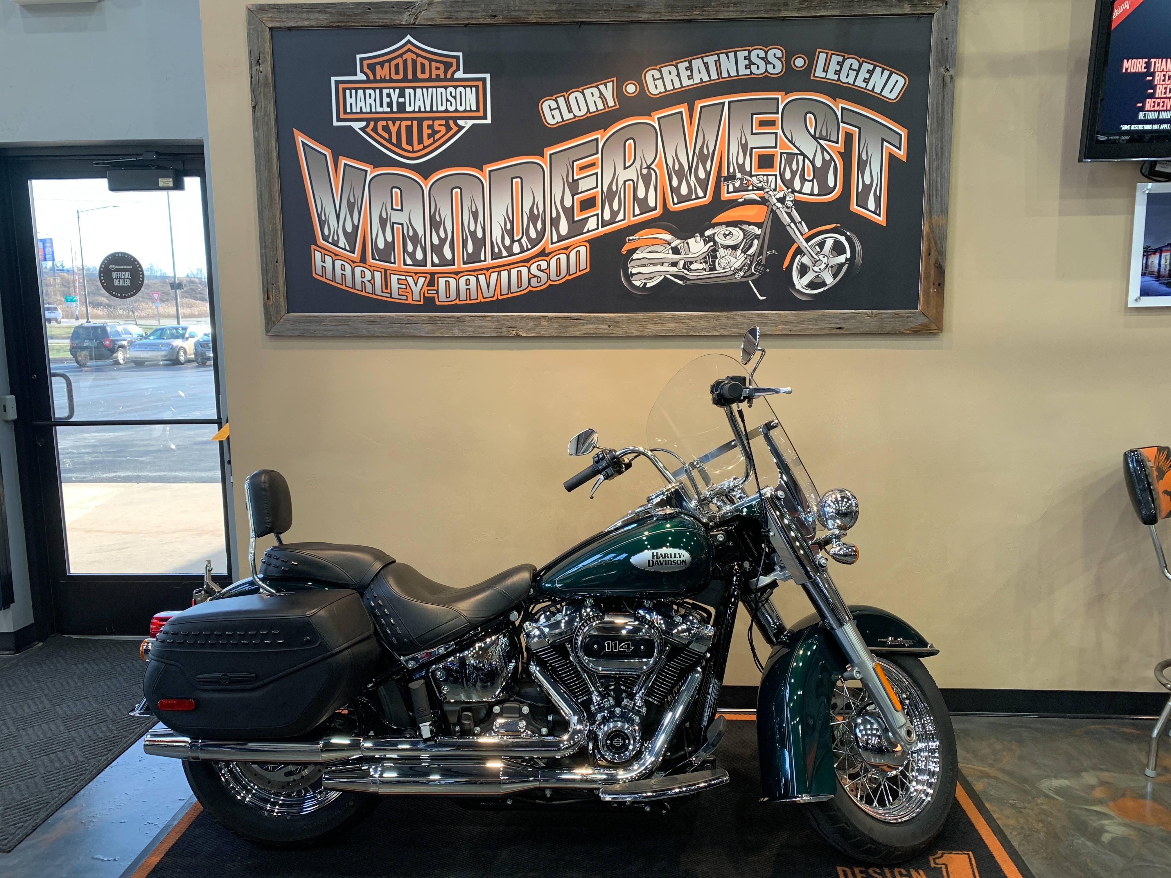 2024 Harley-Davidson Softail Heritage Classic 114 at Vandervest Harley-Davidson, Green Bay, WI 54303