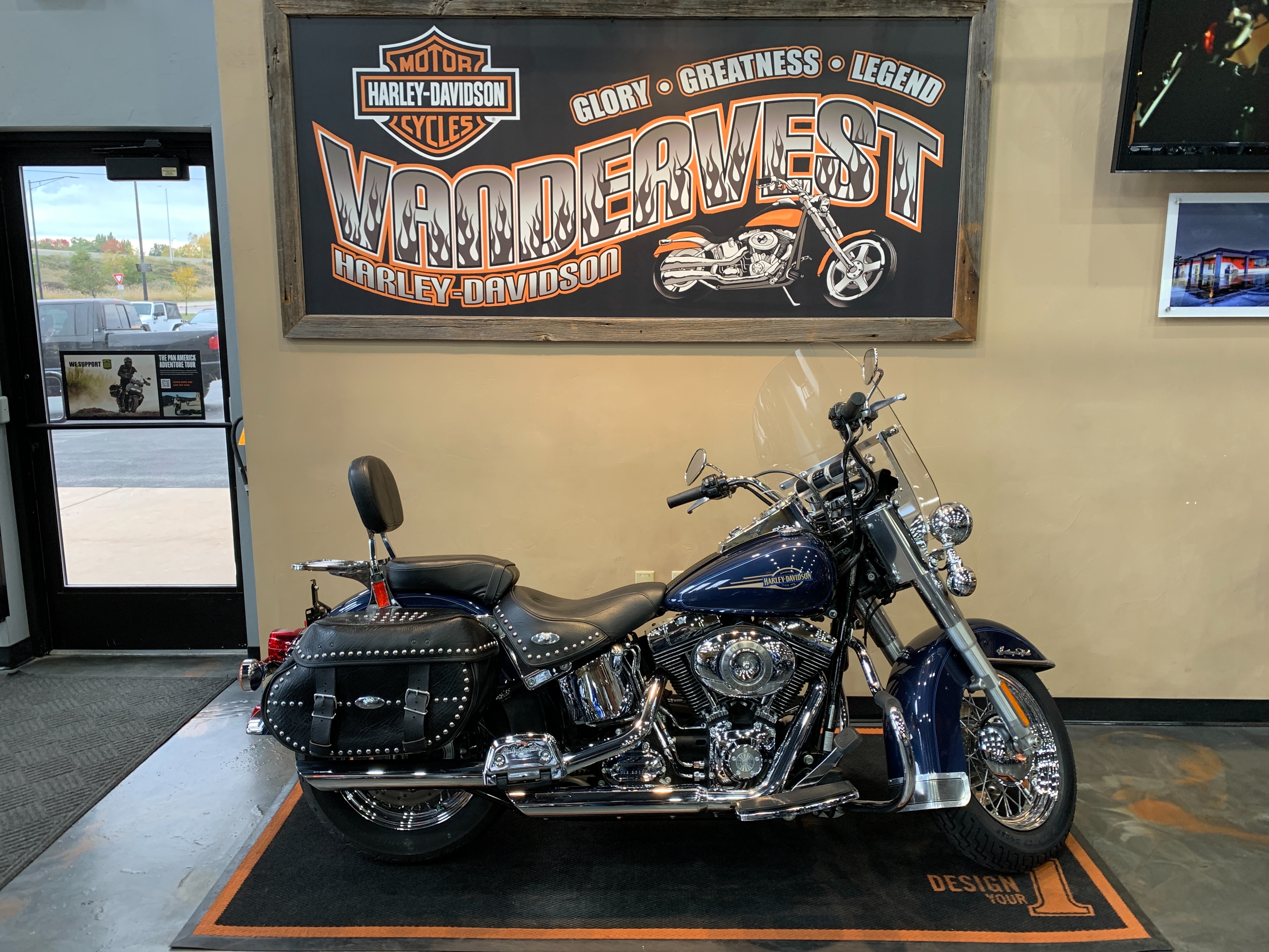 2008 Harley-Davidson Softail Heritage Softail Classic at Vandervest Harley-Davidson, Green Bay, WI 54303