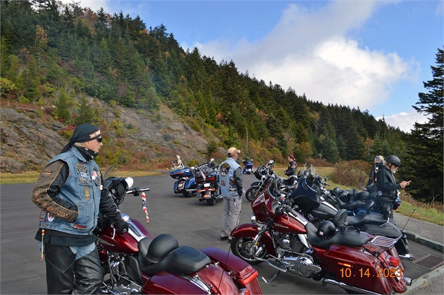 2023 Oct 14 After Chapter Meeting Looking For Color Photos at Smoky Mountain HOG