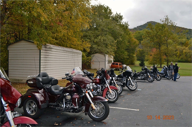 2023 Oct 14 After Chapter Meeting Looking For Color Photos at Smoky Mountain HOG