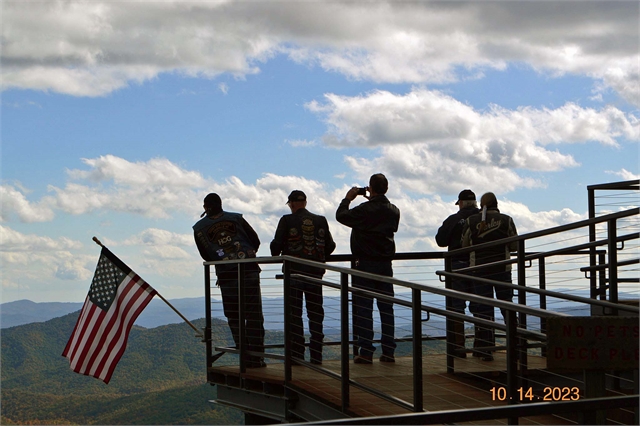 2023 Oct 14 After Chapter Meeting Looking For Color Photos at Smoky Mountain HOG