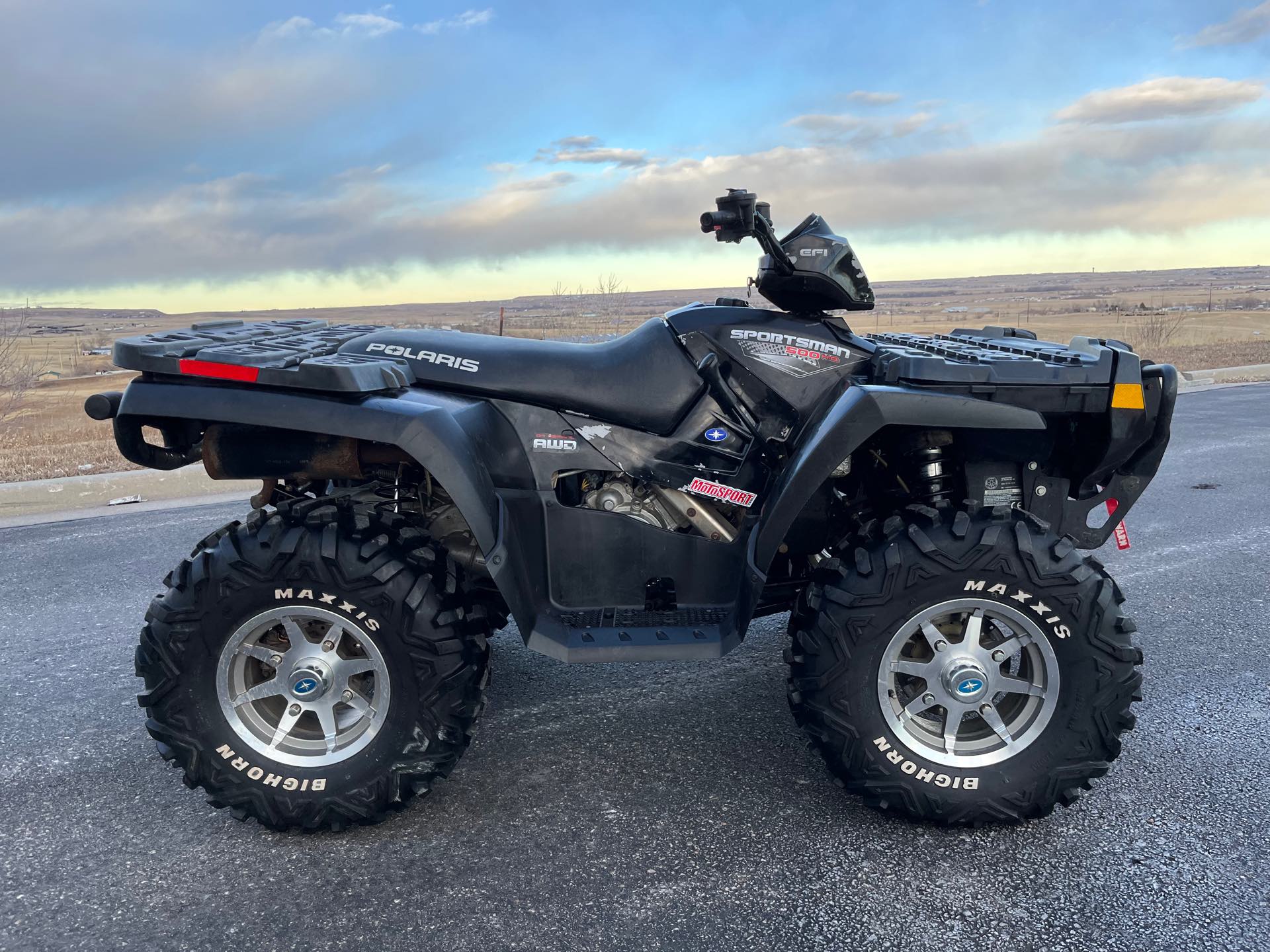 2007 Polaris Sportsman 500 EFI Stealth Black (Limited Edition) at Mount Rushmore Motorsports