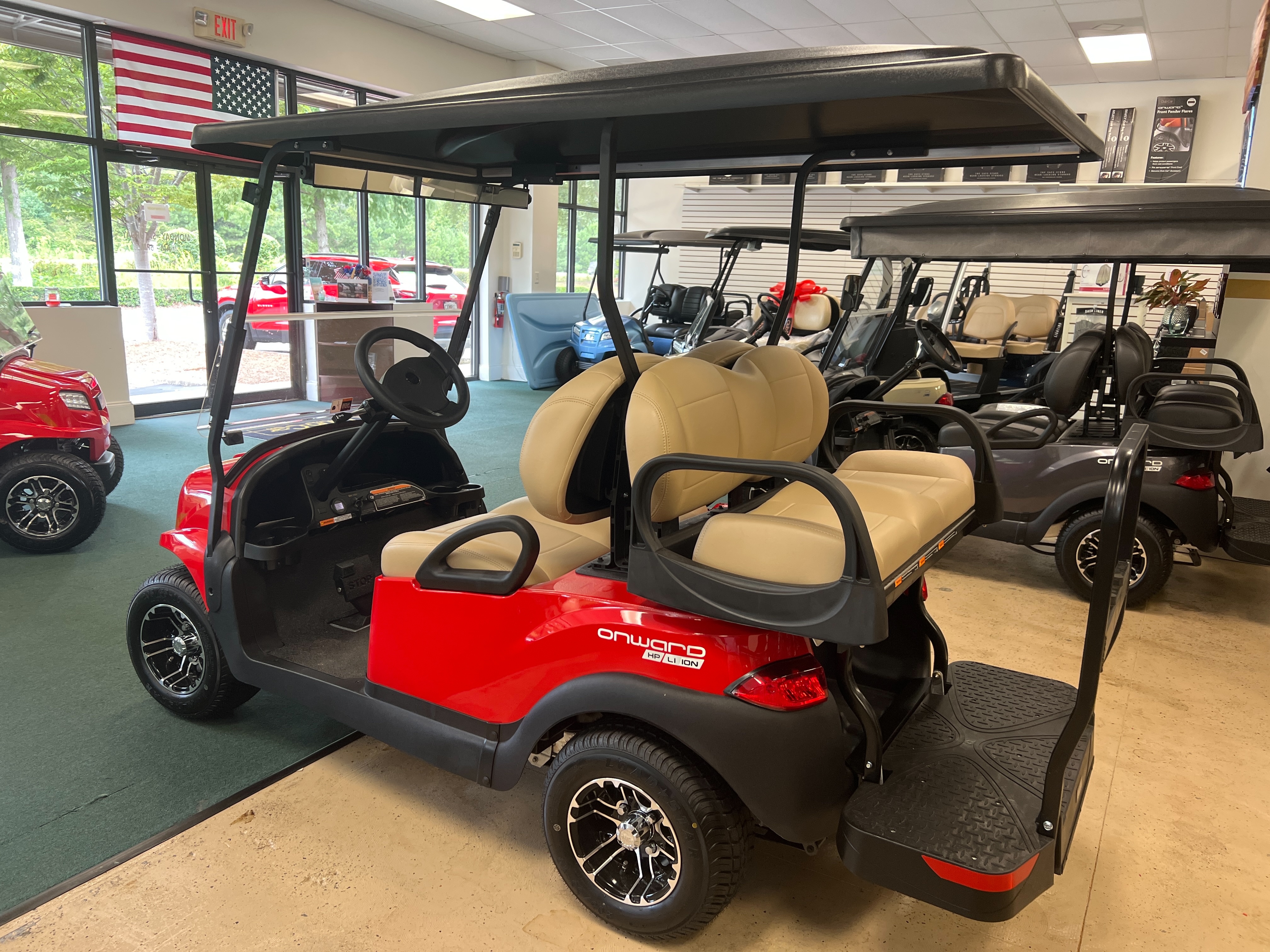 2024 Club Car Onward Lithium High Performance  Four Passenger #8515 Onward Hp Li-Ion at Bulldog Golf Cars