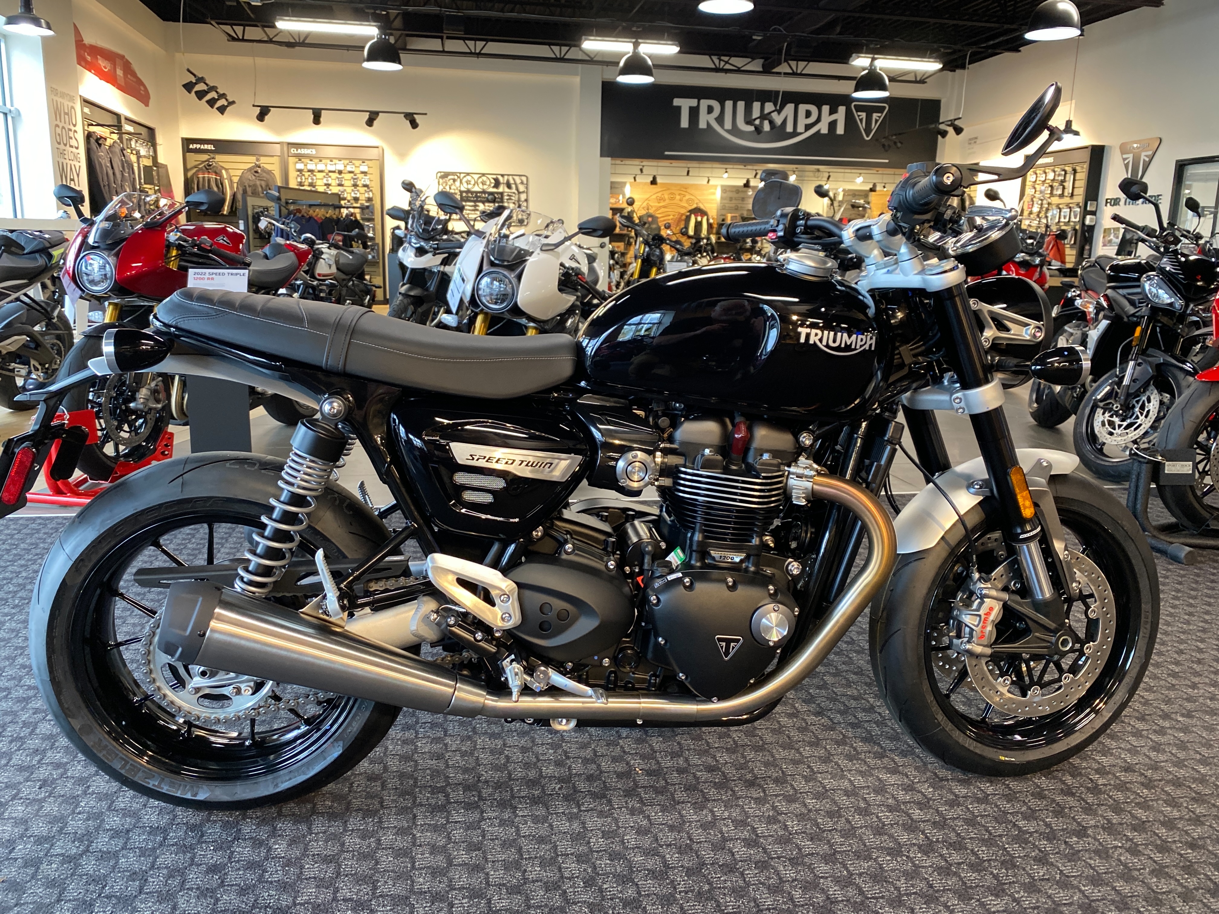 2022 Triumph Speed Twin Base at Frontline Eurosports