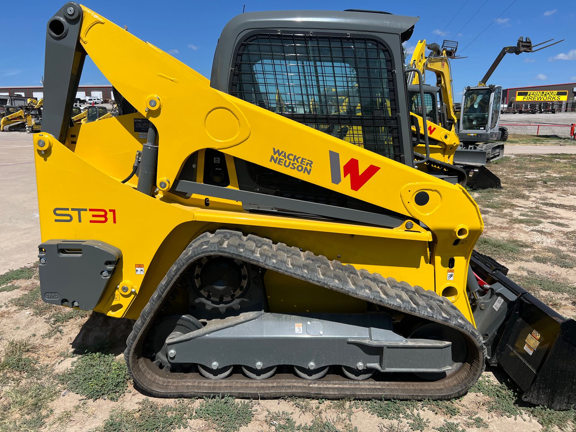 2024 Wacker Neuson Compact Track Loaders ST31 at Wise Honda