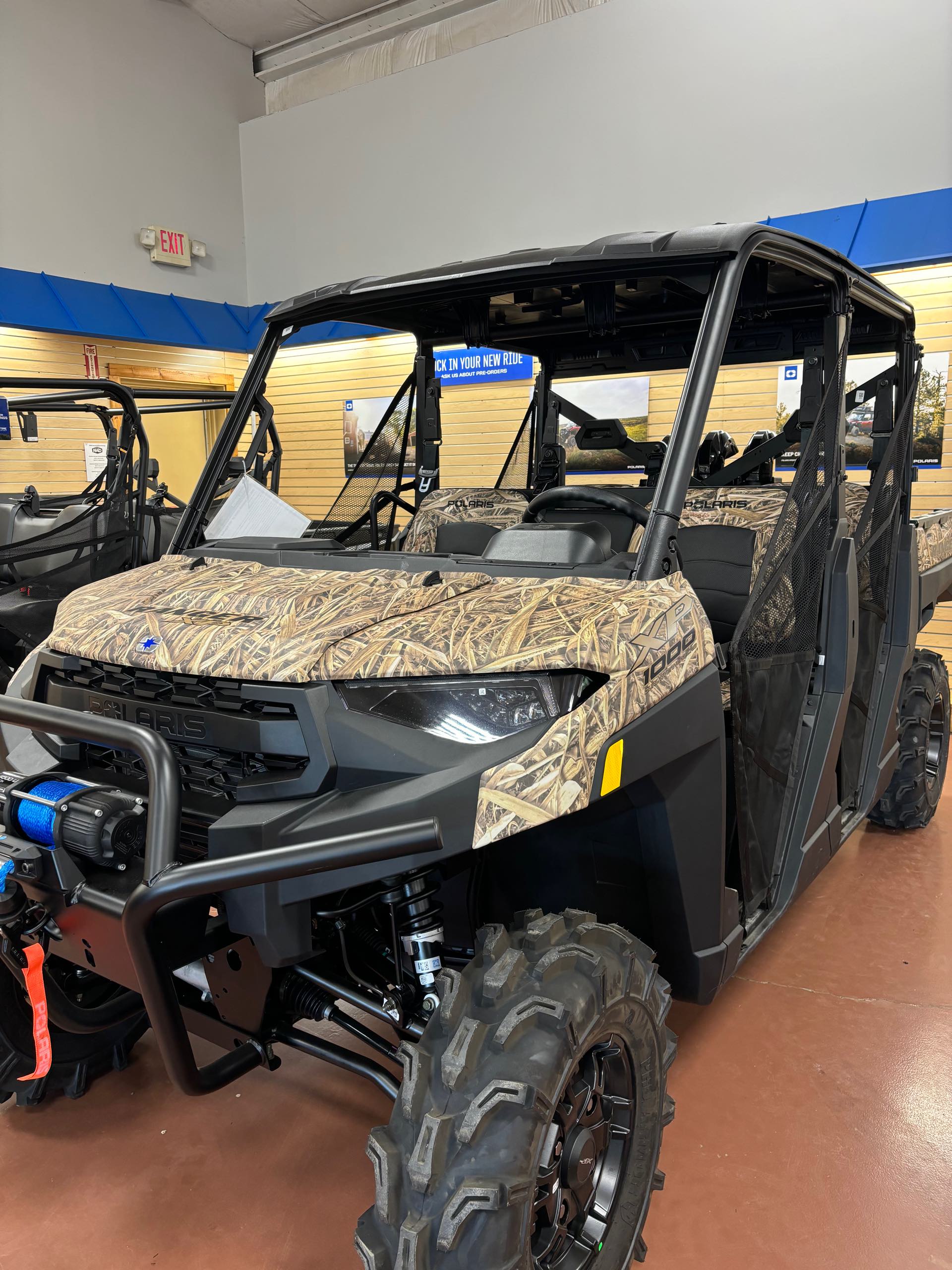 2025 Polaris Ranger Crew XP 1000 Waterfowl Edition at Midwest Polaris, Batavia, OH 45103