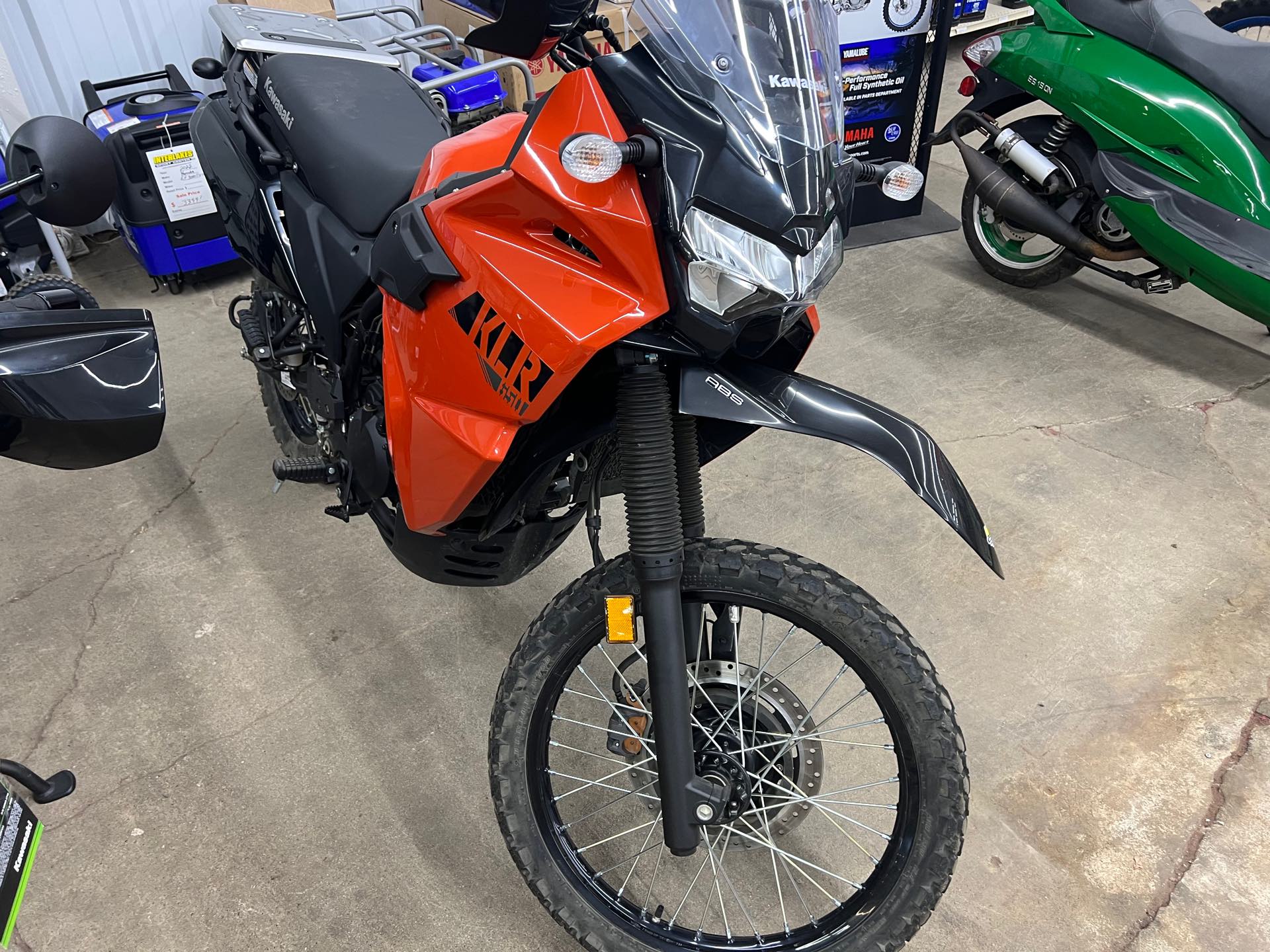 2022 Kawasaki KLR 650 Adventure ABS at Interlakes Sport Center