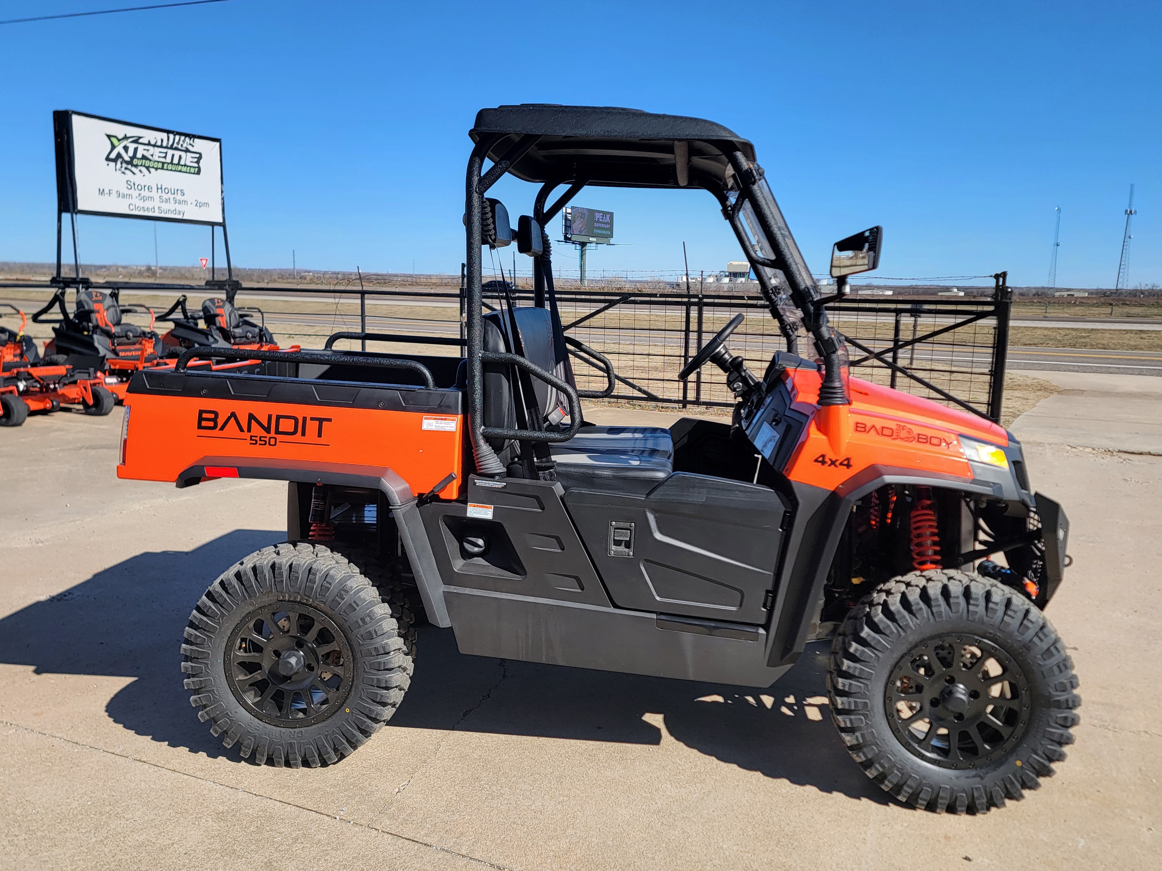 2024 BAD BOY BANDIT 550 EPS at Xtreme Outdoor Equipment