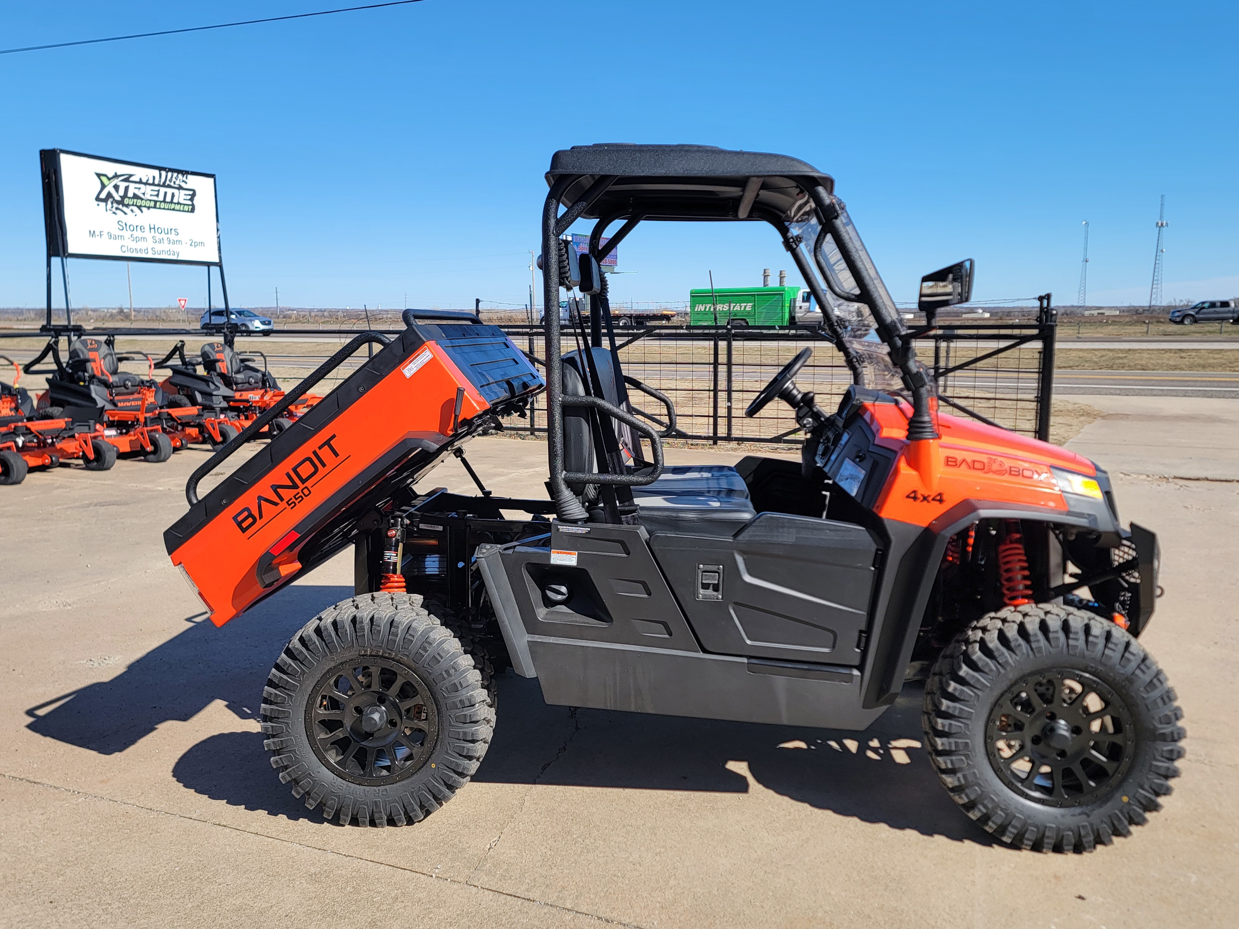 2024 BAD BOY BANDIT 550 EPS at Xtreme Outdoor Equipment