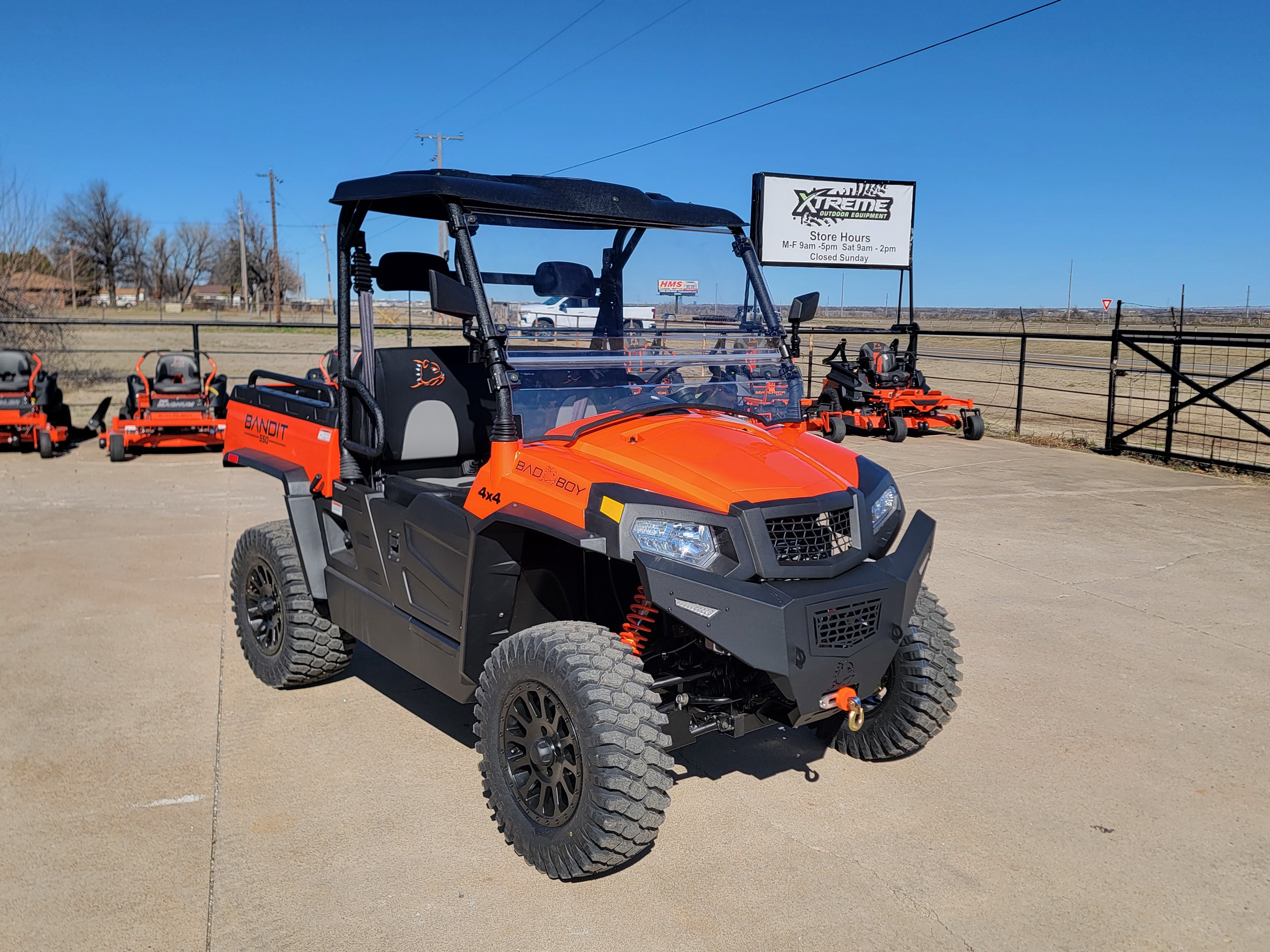 2024 BAD BOY BANDIT 550 EPS at Xtreme Outdoor Equipment