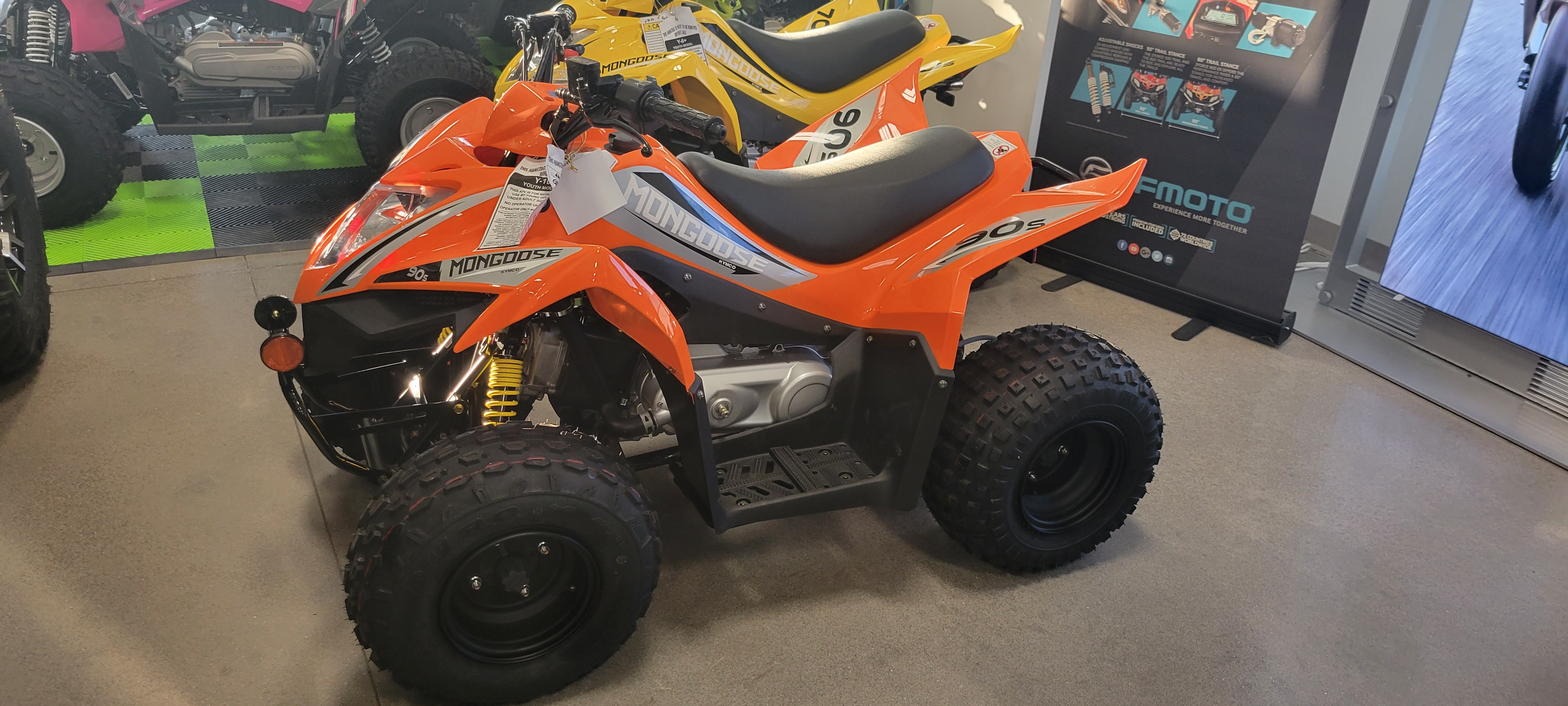 2022 KYMCO Mongoose 90S at Brenny's Motorcycle Clinic, Bettendorf, IA 52722