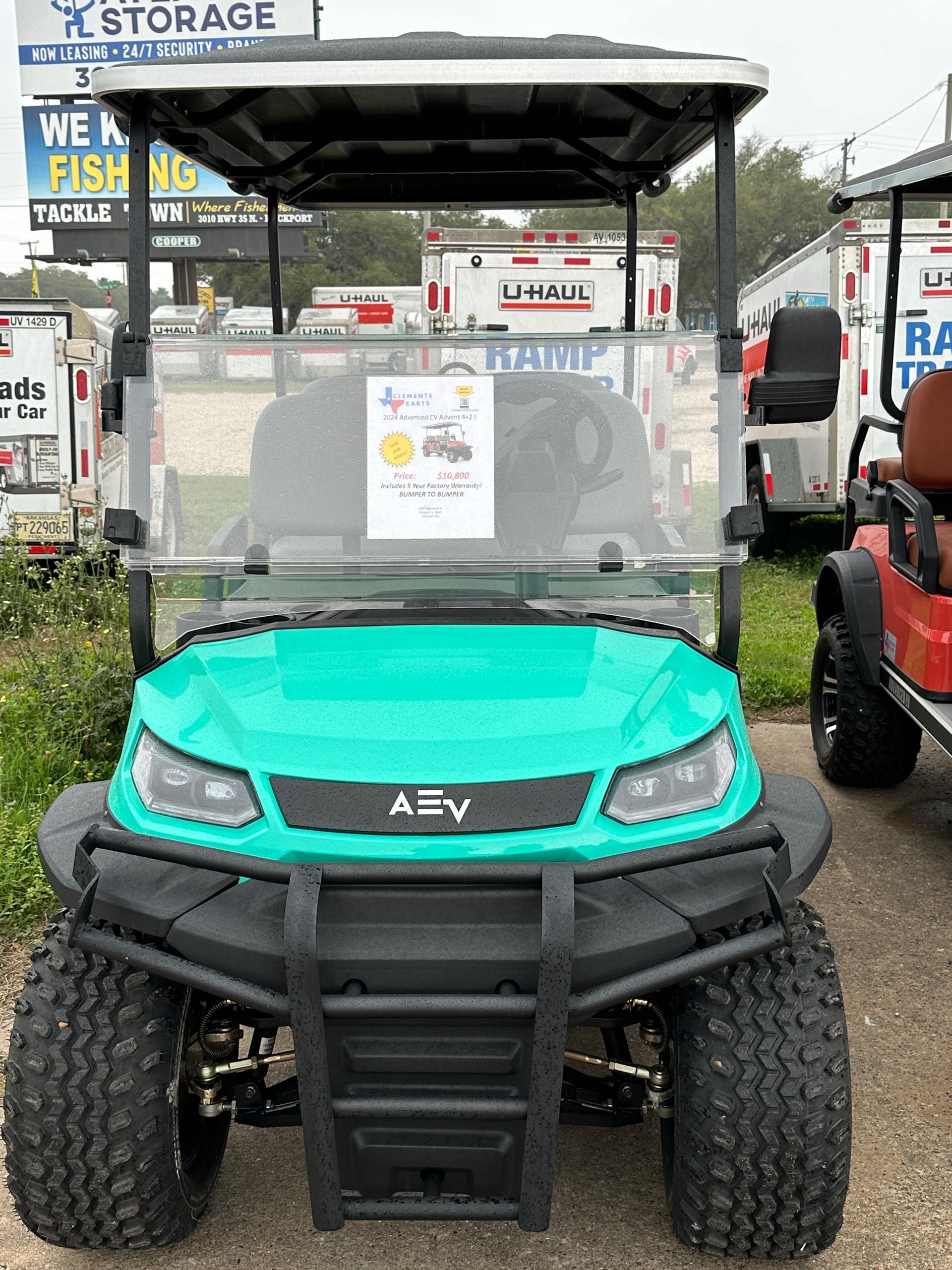 2024 Advanced EV Advent 6L at Clements Carts