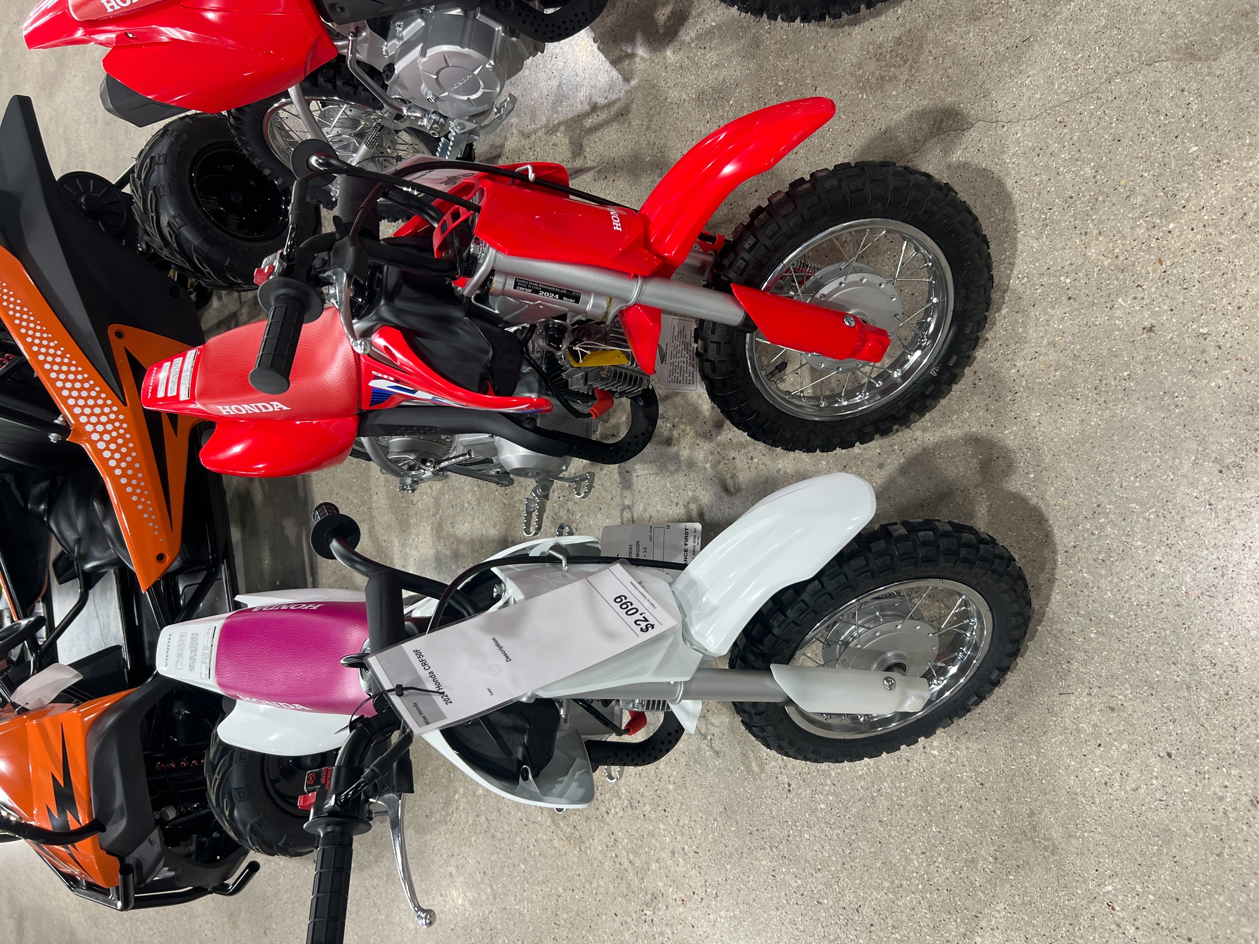 2024 Honda CRF50F at Wise Honda