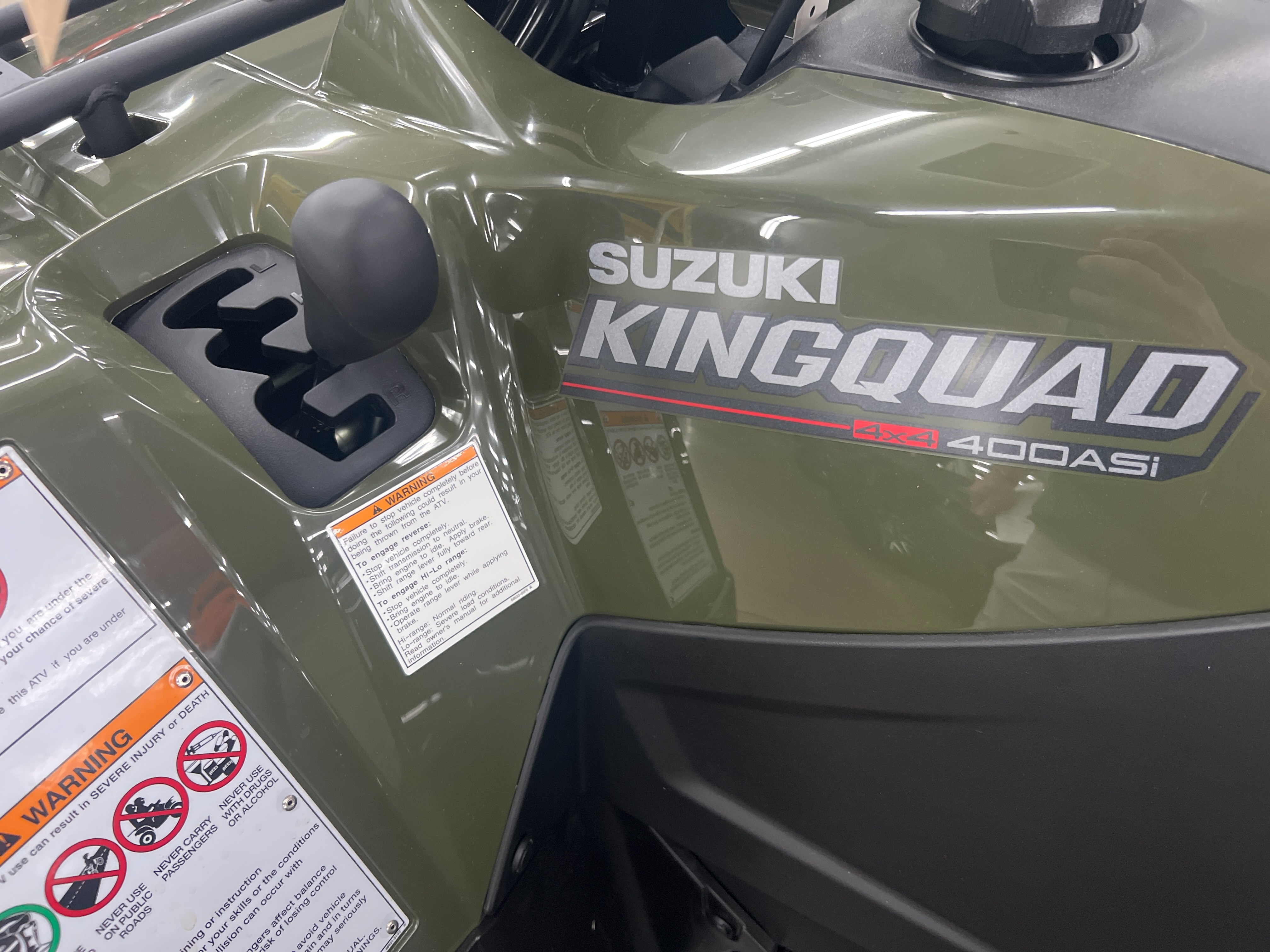 2024 Suzuki KingQuad 400 ASi at ATVs and More