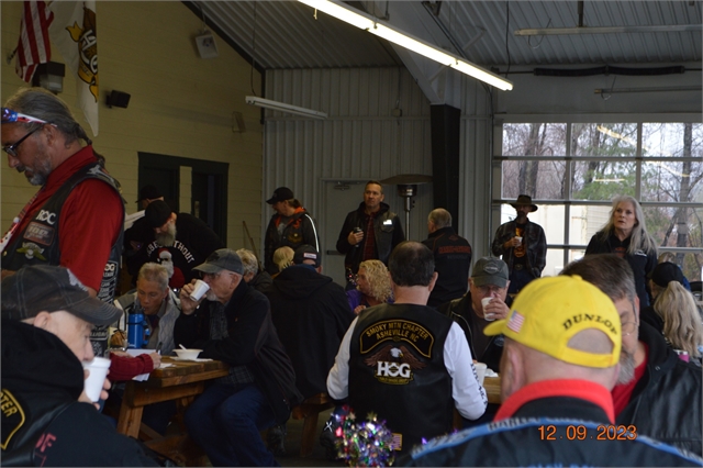 2023 Dec 9 Chapter Meeting Photos at Smoky Mountain HOG