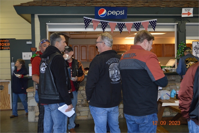 2023 Dec 9 Chapter Meeting Photos at Smoky Mountain HOG