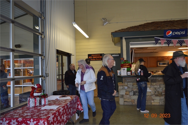 2023 Dec 9 Chapter Meeting Photos at Smoky Mountain HOG