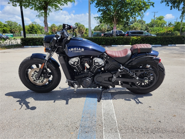2021 Indian Scout Bobber at Fort Lauderdale