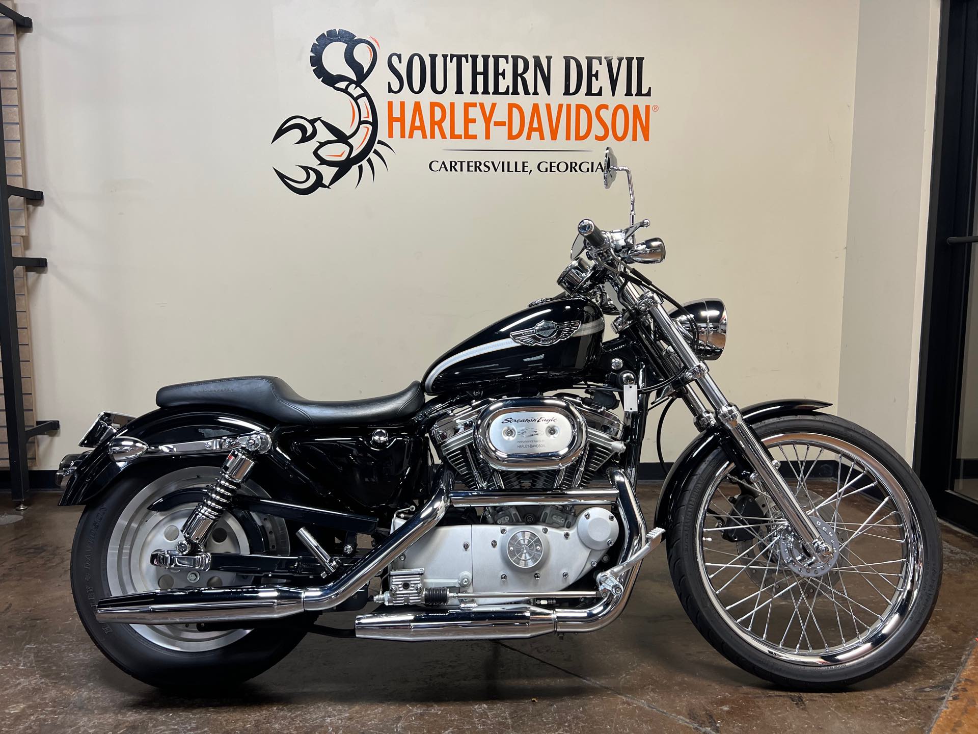2003 Harley-Davidson XLH 883 CUSTOM at Southern Devil Harley-Davidson