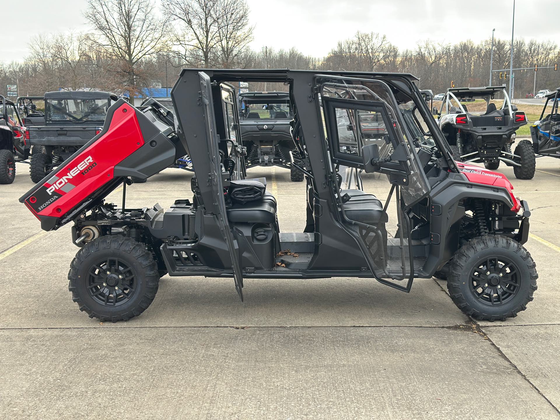 2024 Honda Pioneer 1000-6 Crew Deluxe at Southern Illinois Motorsports