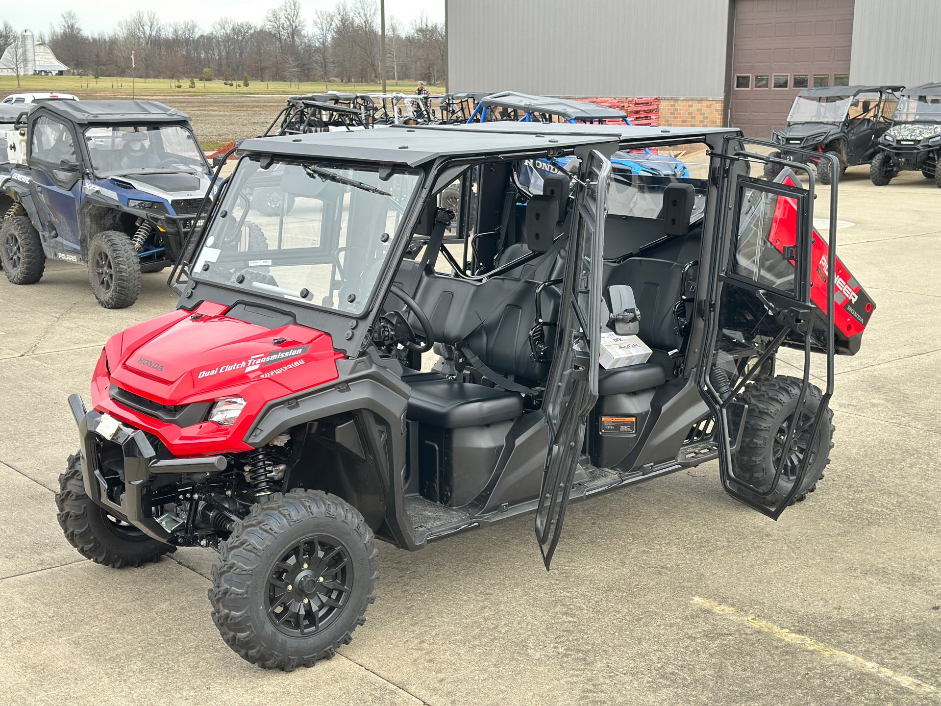 2024 Honda Pioneer 1000-6 Crew Deluxe at Southern Illinois Motorsports