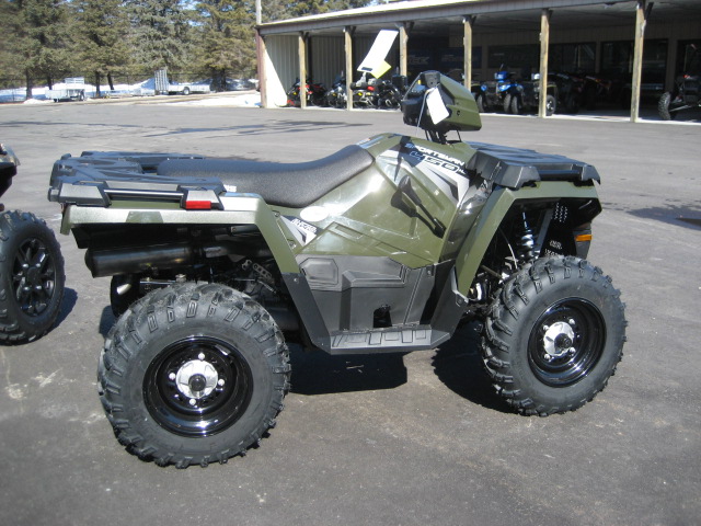 2020 Polaris 450 HO EPS Sportsman-Sage Green | Fort Fremont Marine