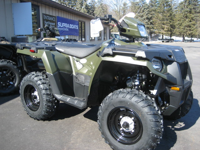 2020 Polaris 450 HO EPS Sportsman-Sage Green | Fort Fremont Marine