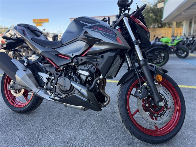 2025 Kawasaki Z500 SE ABS at Jacksonville Powersports, Jacksonville, FL 32225