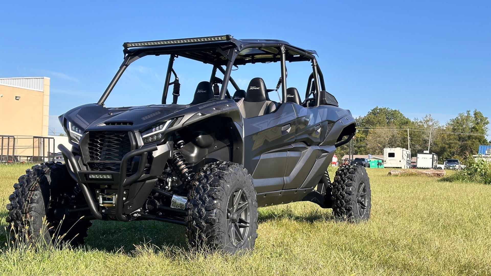 2025 Kawasaki Teryx KRX4 1000 Blackout Edition at ATVs and More