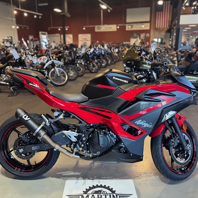2025 Kawasaki Ninja 500 ABS at Martin Moto