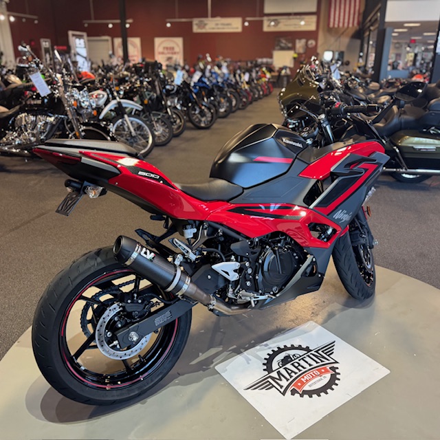 2025 Kawasaki Ninja 500 ABS at Martin Moto