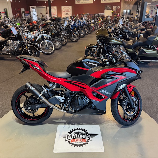 2025 Kawasaki Ninja 500 ABS at Martin Moto