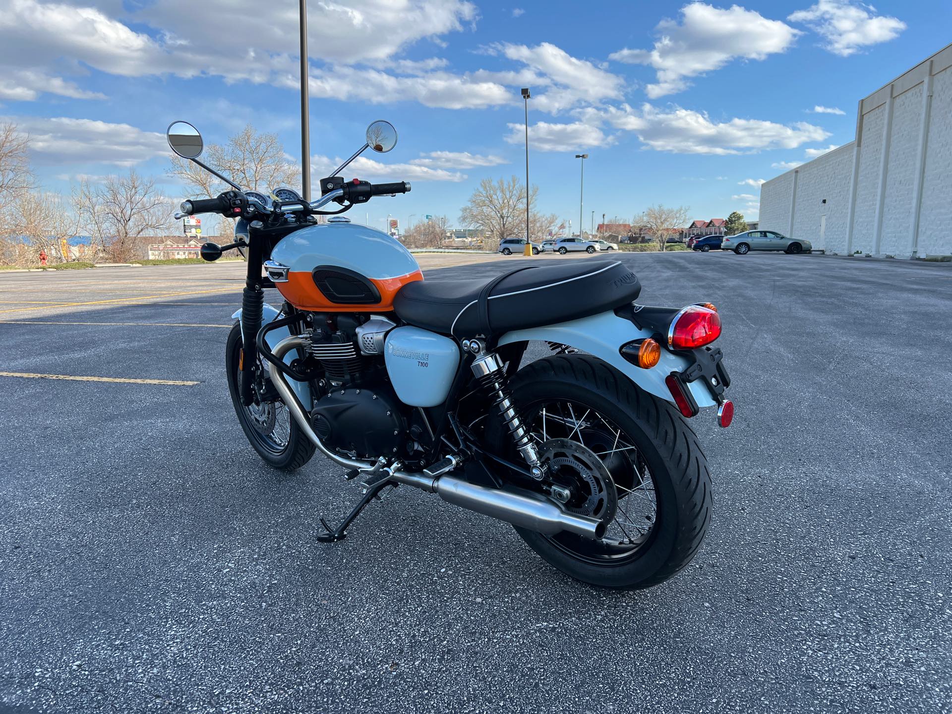 2023 Triumph Bonneville T100 Base at Mount Rushmore Motorsports