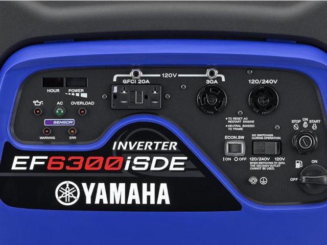 2022 Yamaha Power Generator EF6300ISDE at Interlakes Sport Center