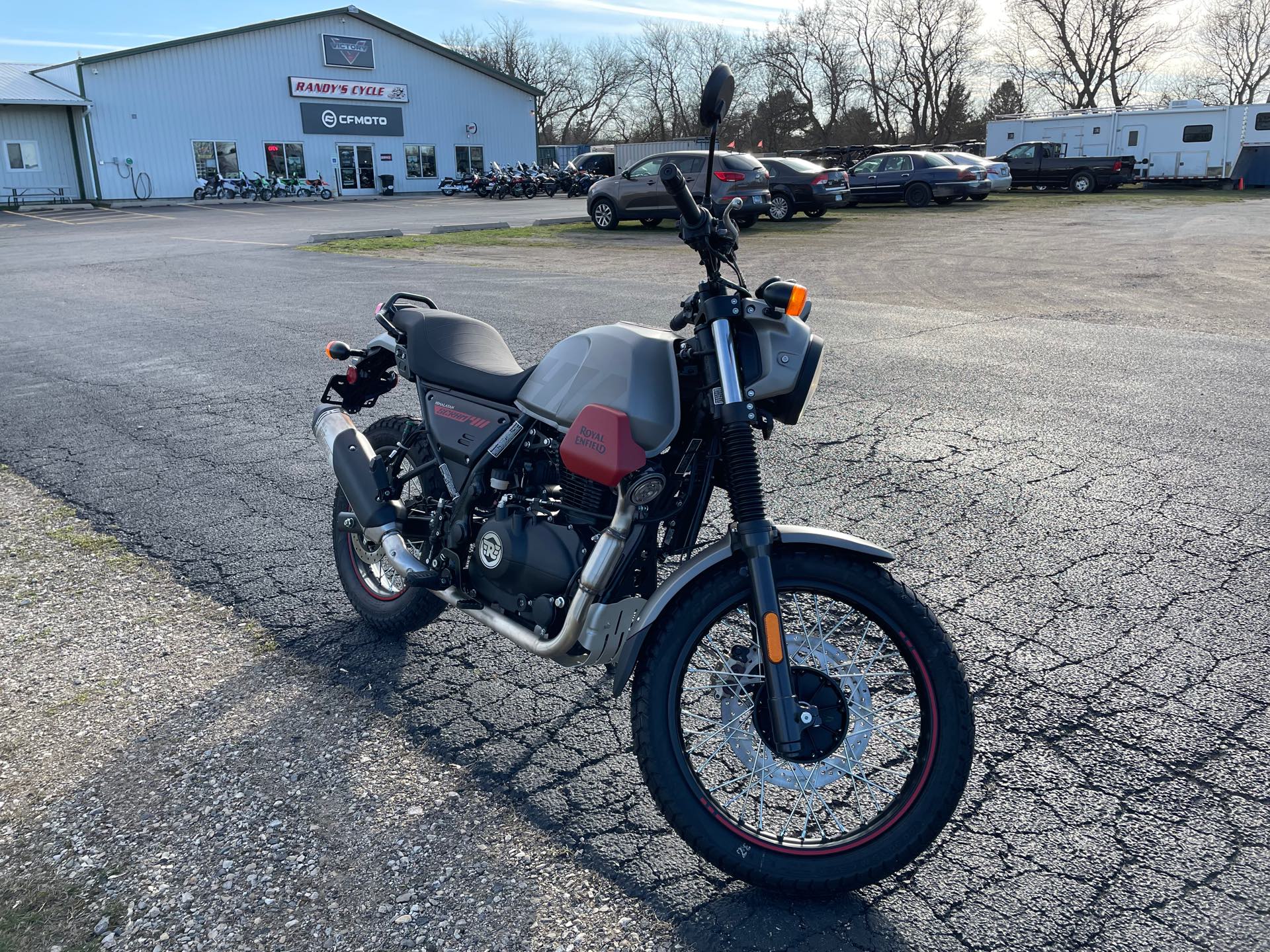 2023 Royal Enfield Scram 411 at Randy's Cycle