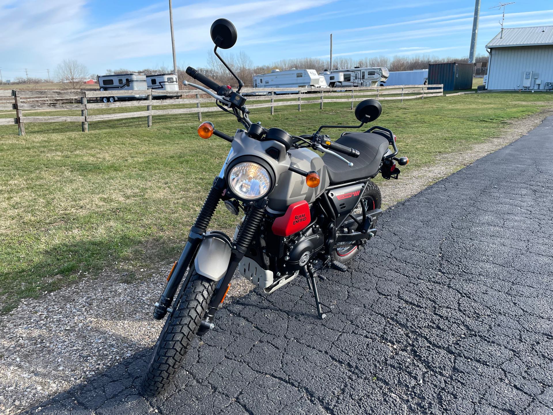 2023 Royal Enfield Scram 411 at Randy's Cycle