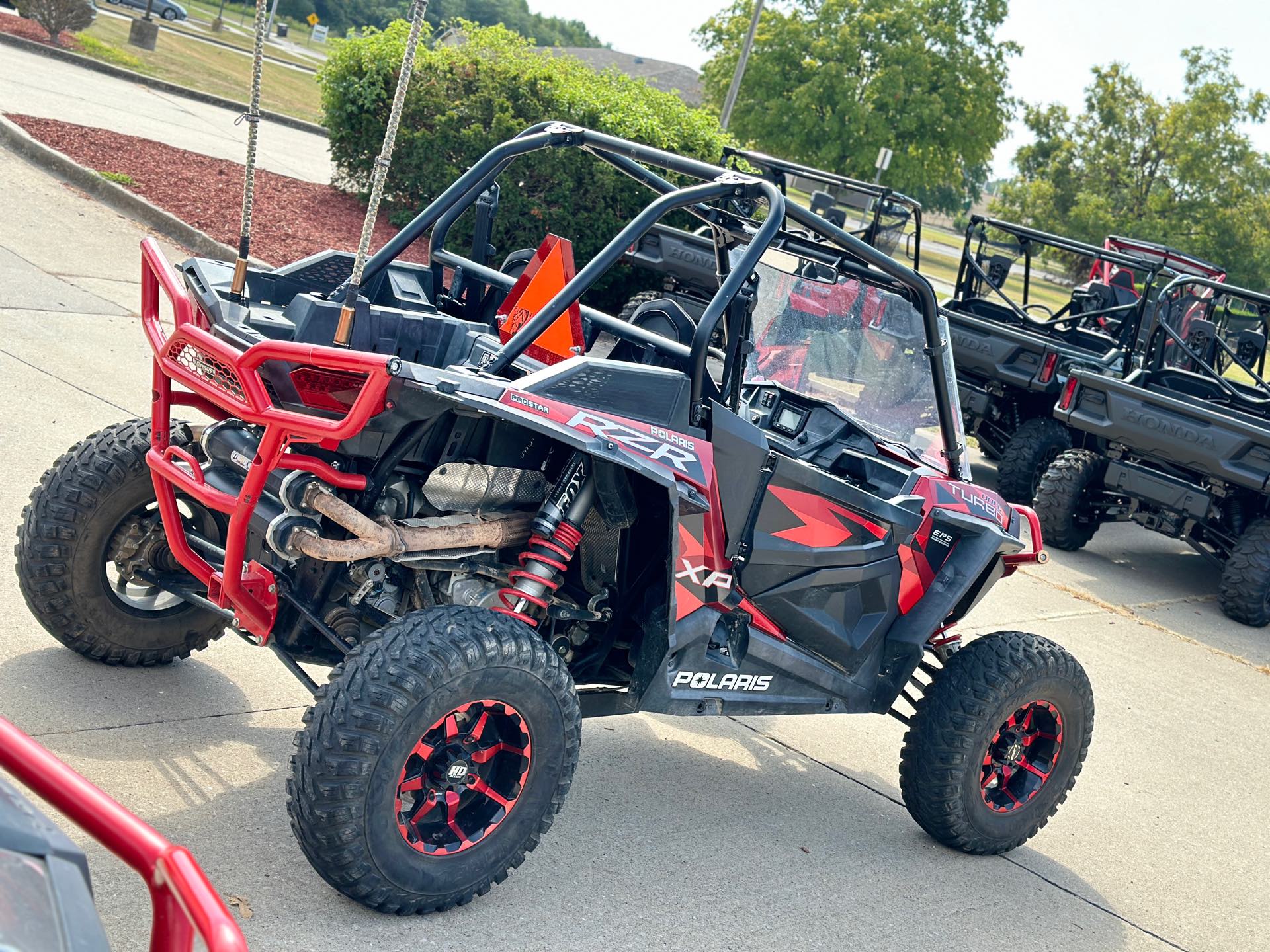 2018 Polaris RZR XP Turbo EPS FOX Edition at Southern Illinois Motorsports