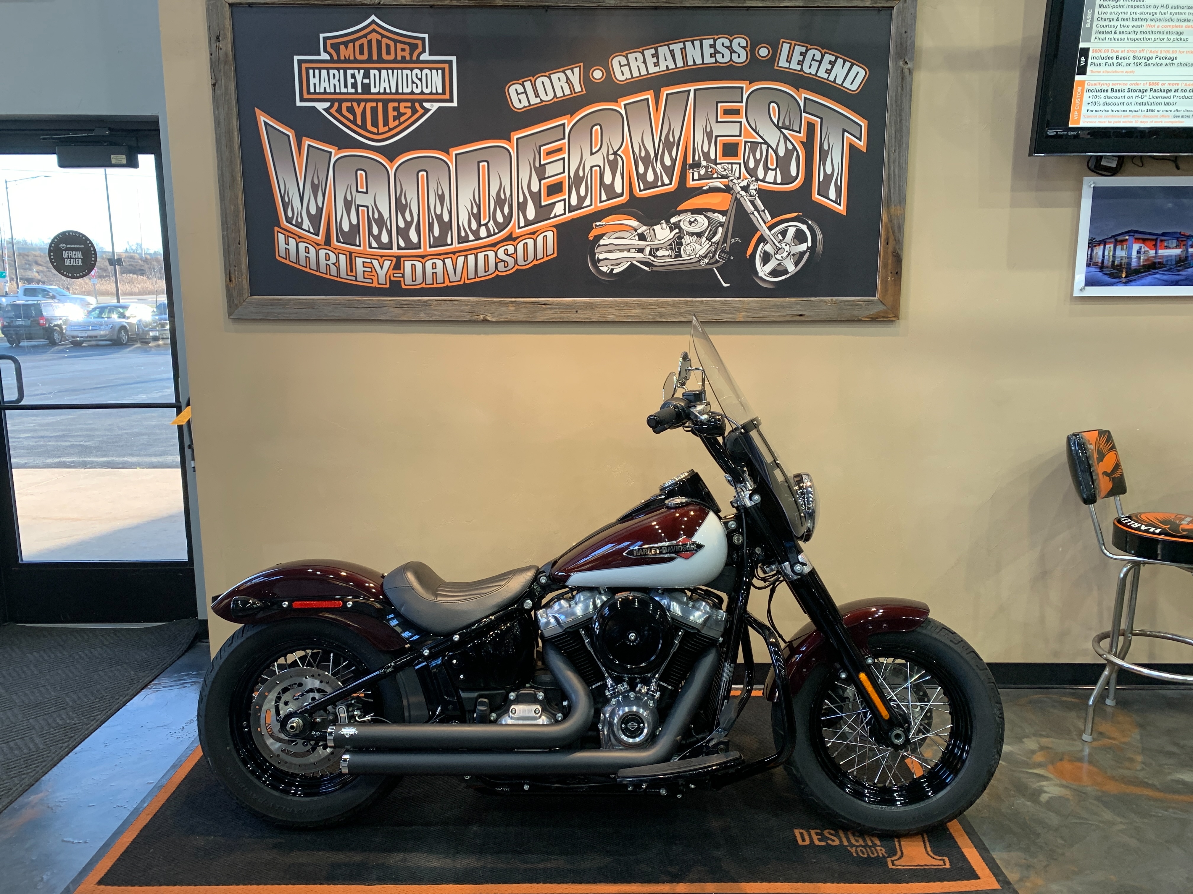 2021 Harley-Davidson Softail Slim at Vandervest Harley-Davidson, Green Bay, WI 54303