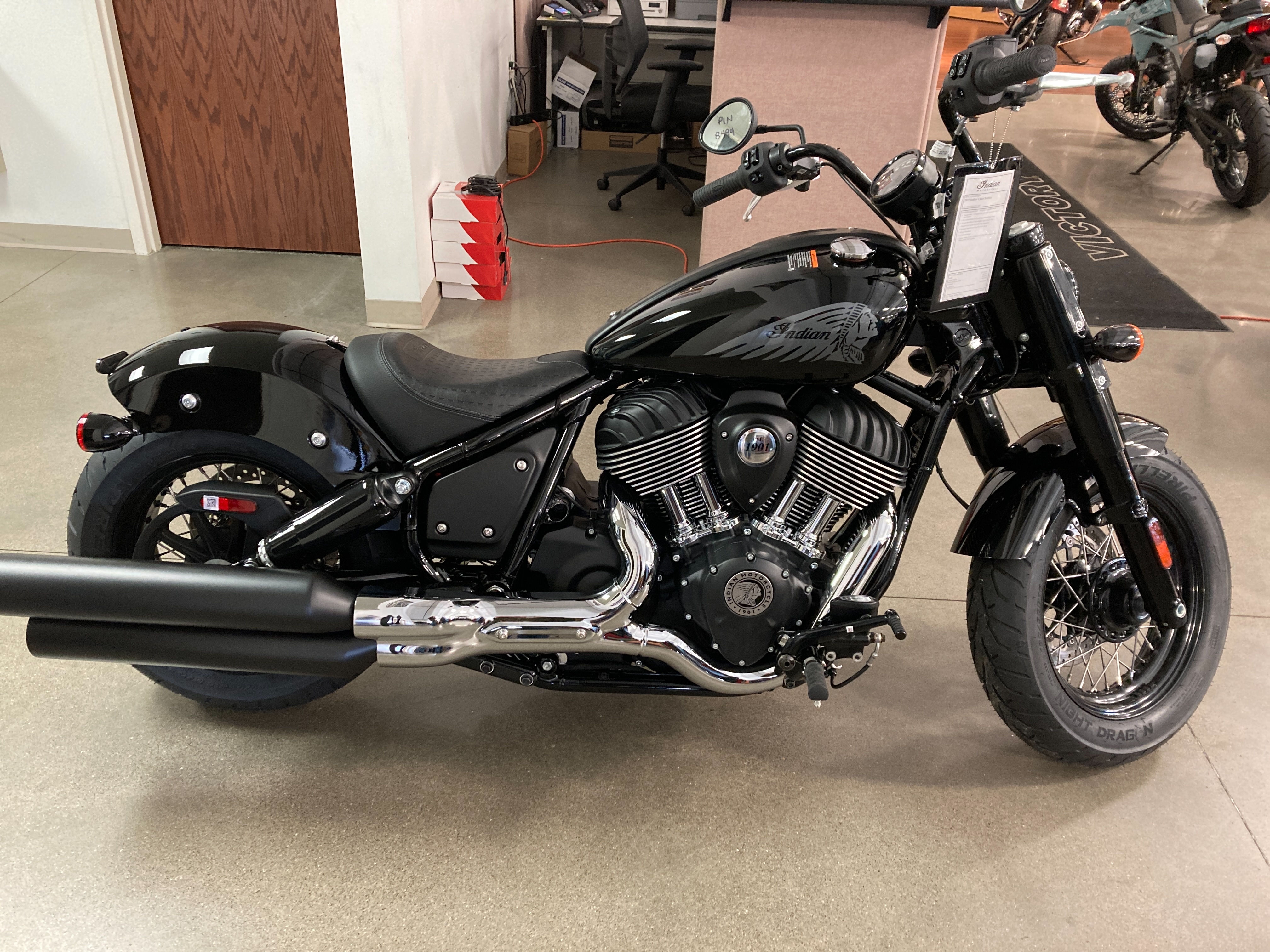 2023 Indian Motorcycle Chief Bobber ABS Base at Brenny's Motorcycle Clinic, Bettendorf, IA 52722