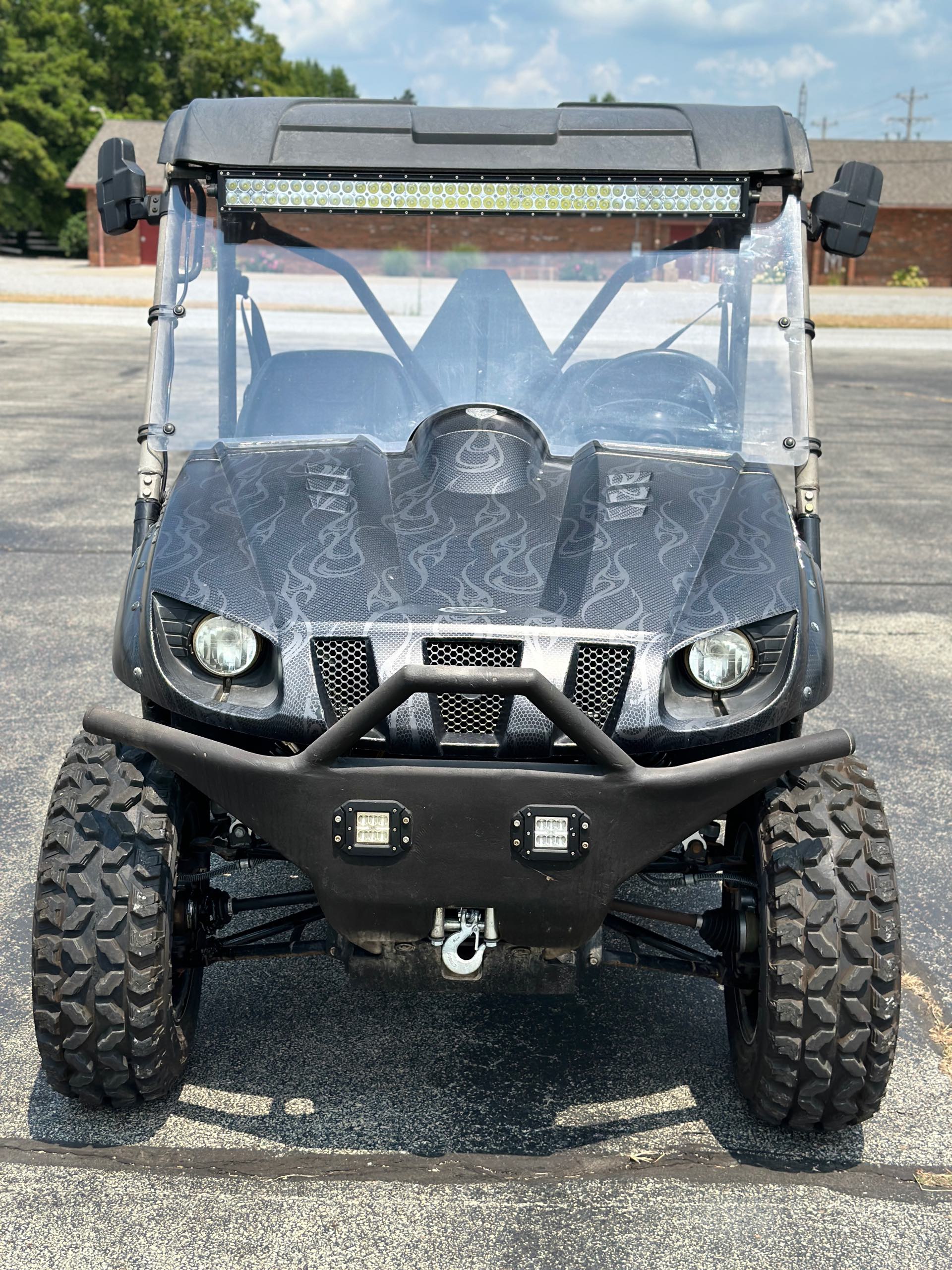 2008 Yamaha Rhino 700 FI Auto 4x4 SE Steel Blue at Big River Motorsports