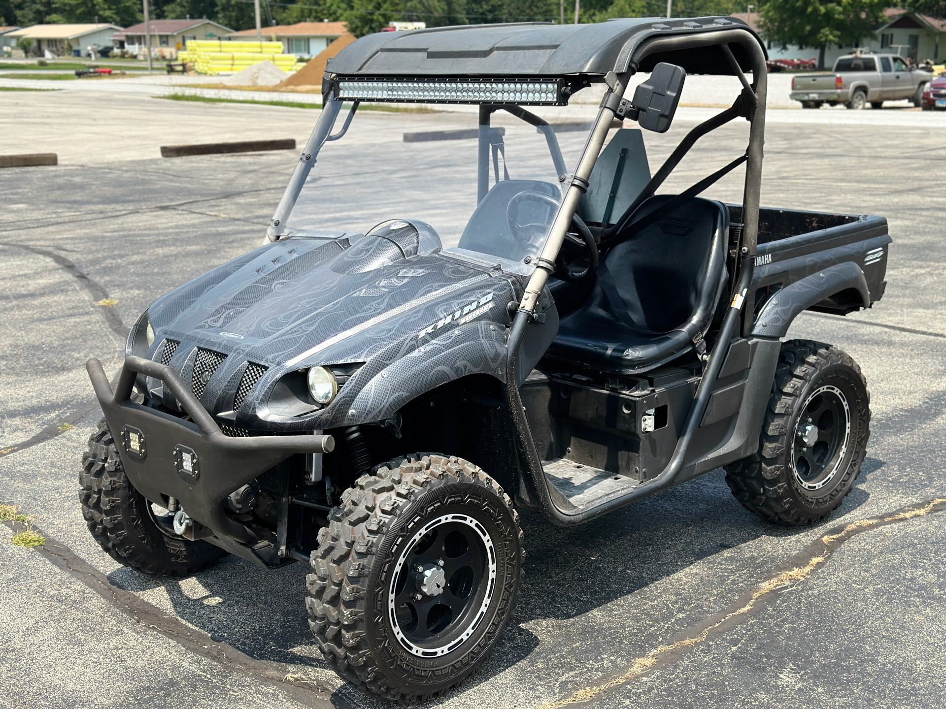 2008 Yamaha Rhino 700 FI Auto 4x4 SE Steel Blue at Big River Motorsports