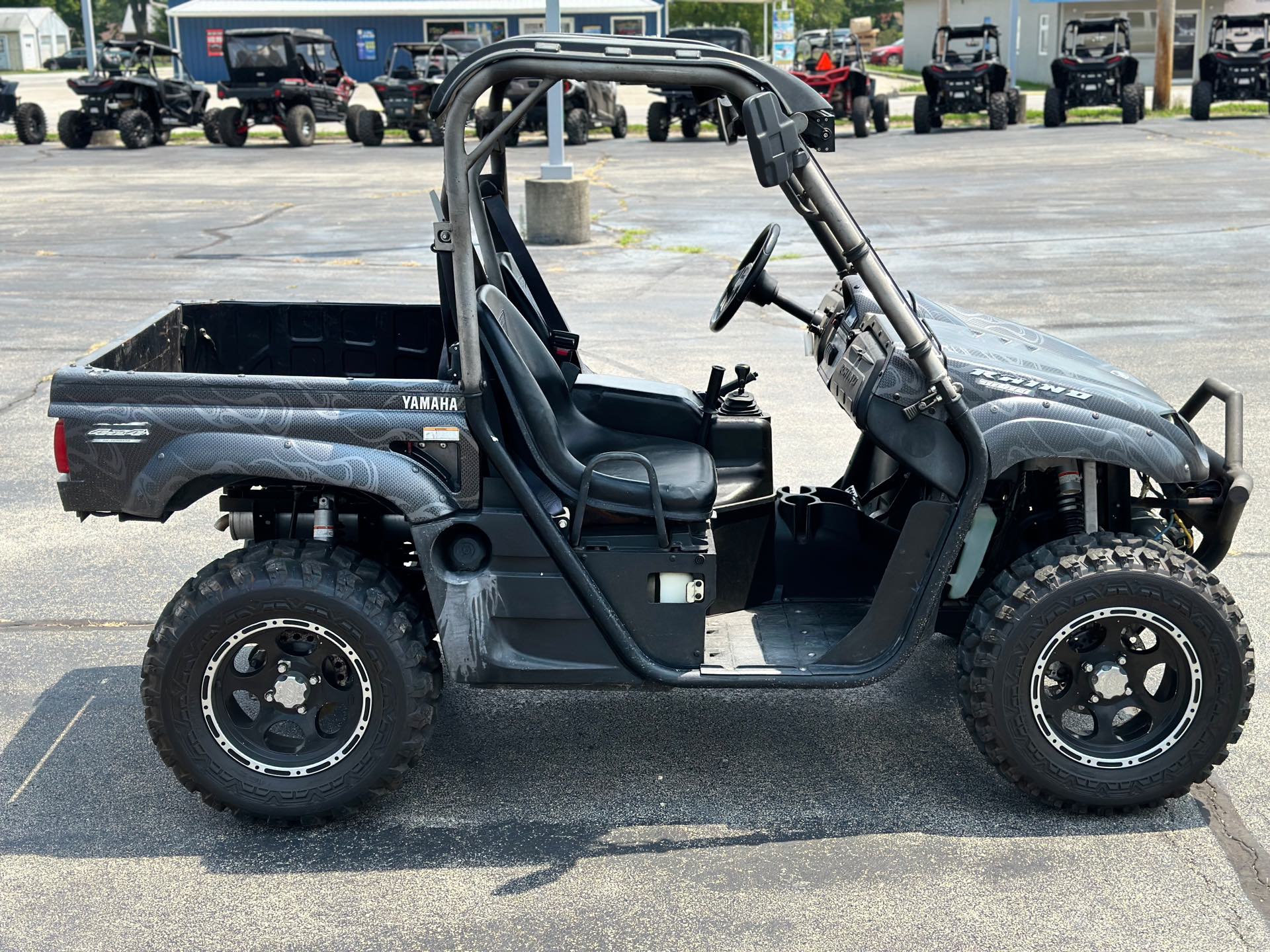 2008 Yamaha Rhino 700 FI Auto 4x4 SE Steel Blue at Big River Motorsports