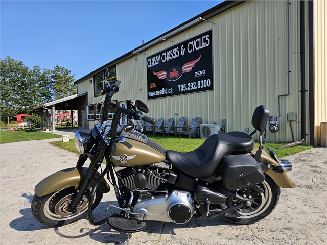 2010 Harley-Davidson Softail Fat Boy Lo at Classy Chassis & Cycles