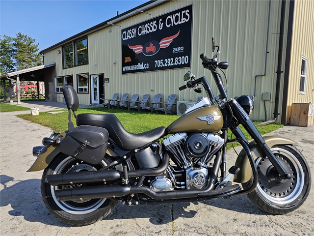 2010 Harley-Davidson Softail Fat Boy Lo at Classy Chassis & Cycles