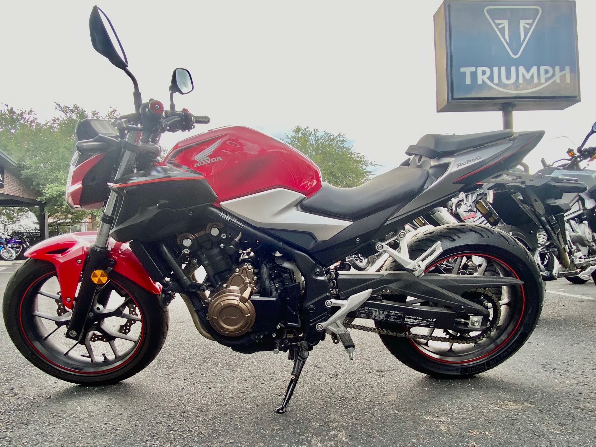 2019 Honda CB500F Base at Tampa Triumph, Tampa, FL 33614