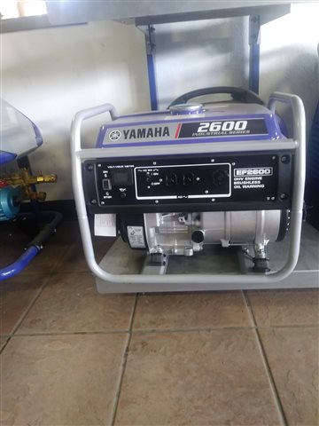 2020 Yamaha Power Portable Generator EF2600 at Santa Fe Motor Sports