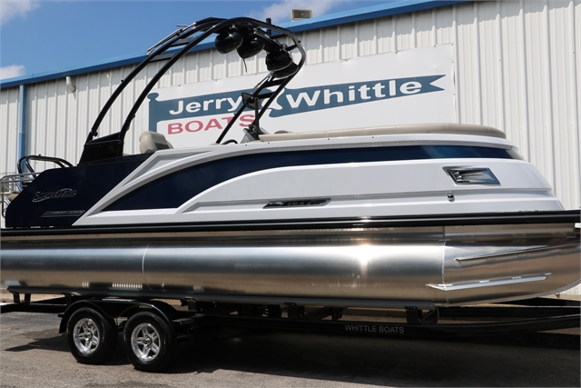 2023 Silver Wave 2410 JS Tower Tri-Toon at Jerry Whittle Boats