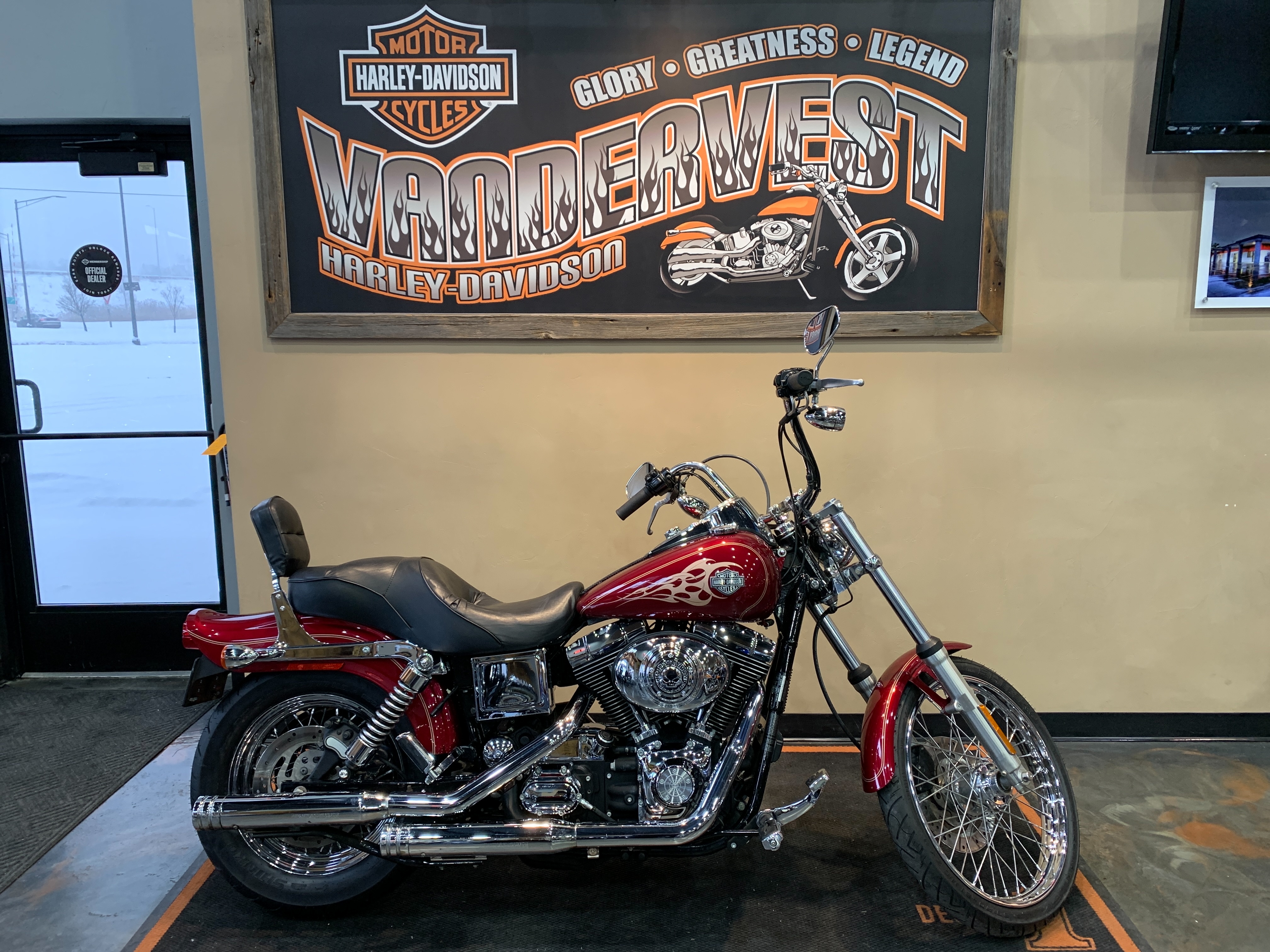 2005 Harley-Davidson Dyna Glide Wide Glide at Vandervest Harley-Davidson, Green Bay, WI 54303