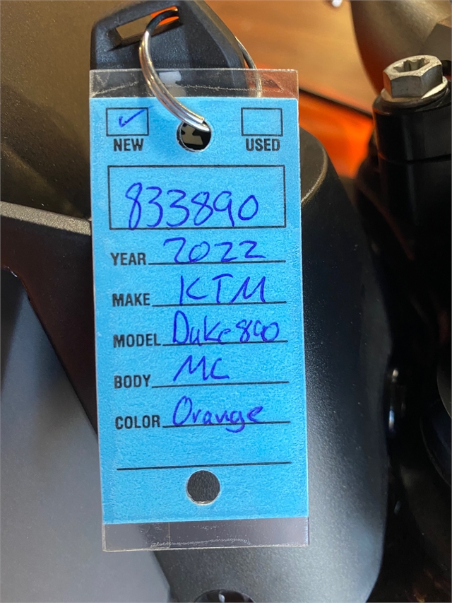2022 KTM Duke 890 at Shreveport Cycles