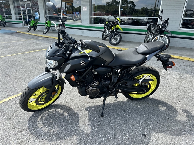 2018 Yamaha MT 07 at Jacksonville Powersports, Jacksonville, FL 32225